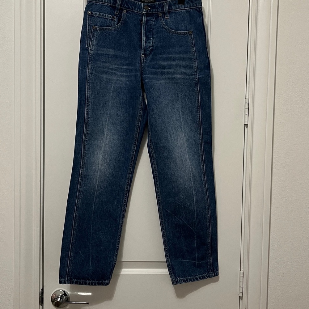Banana Republic Women’s The Ranger High Rise Straight Premium Denim Jeans